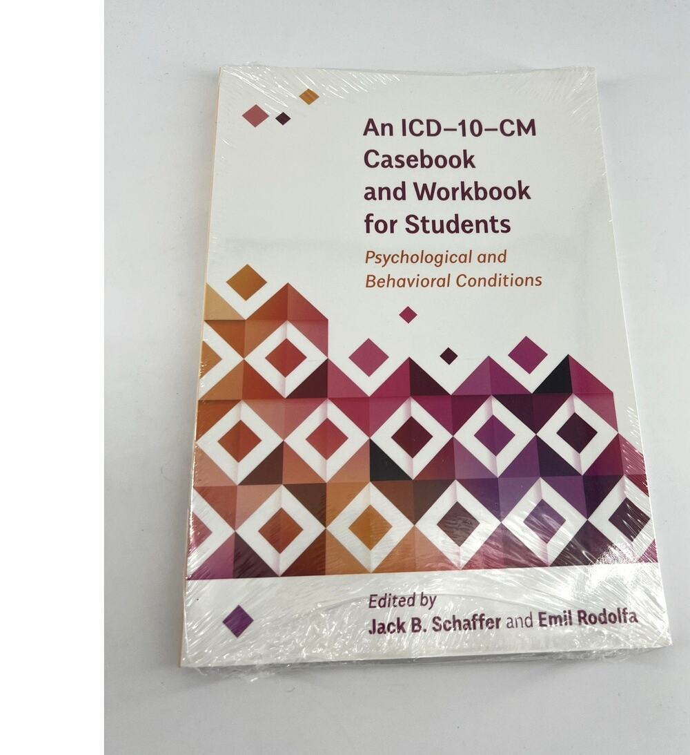 An ICD 10 CM Casebook Workbook Psychological Behavioral Textbook Book New